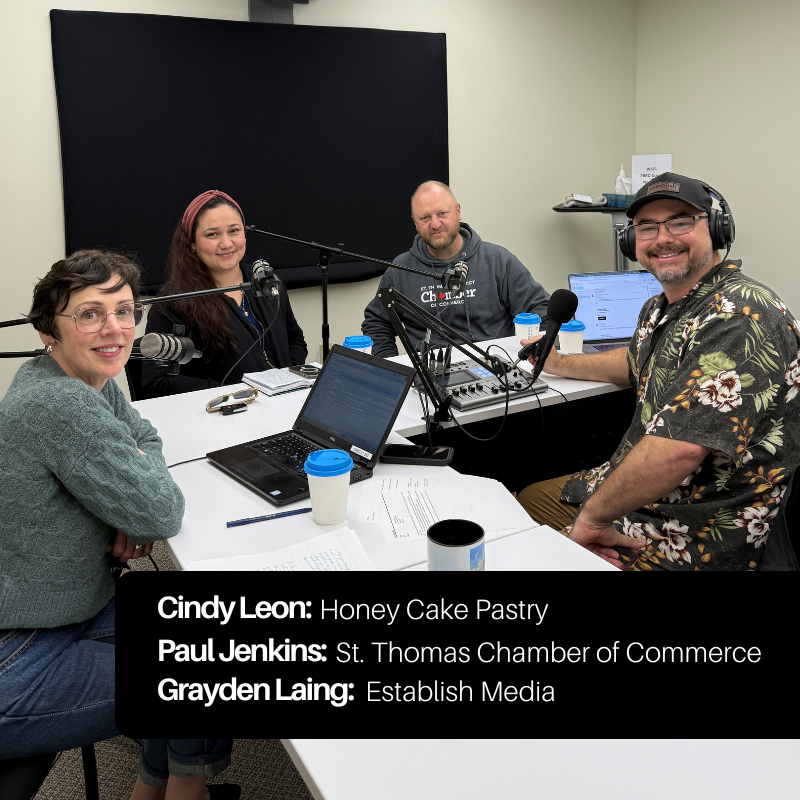 Cindy Leon Honey Cake Pastry Paul Jenkins St Thomas Chamber of Commerce