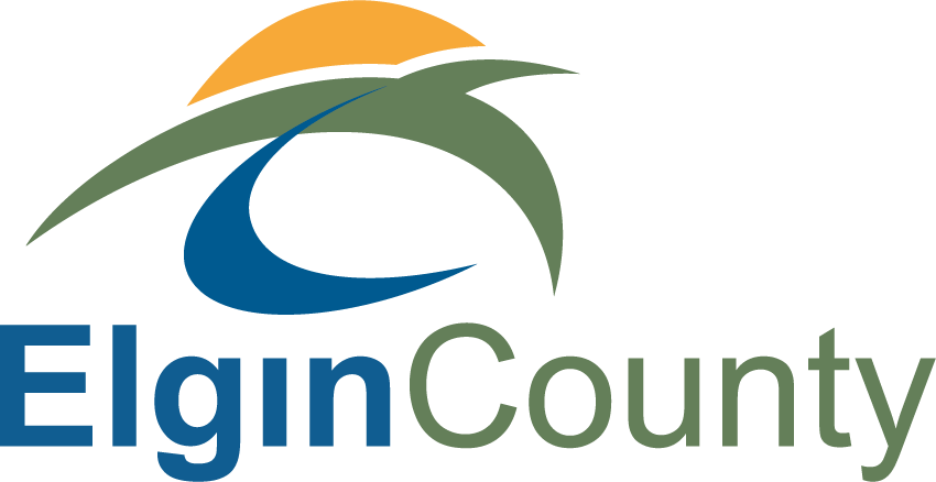 Logo for Elgin County, Vertical with Full Colour