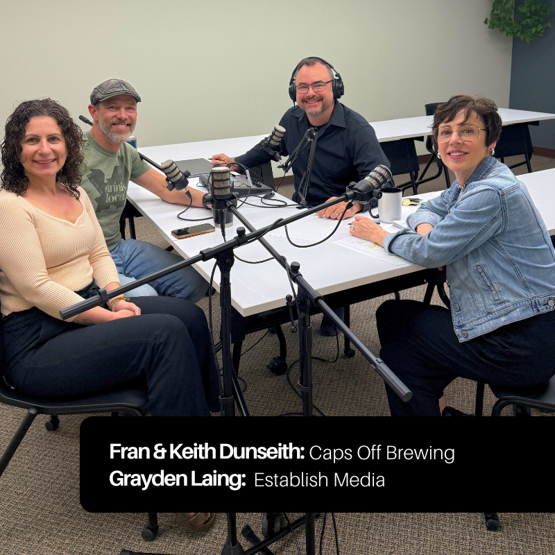 Unpredictable Sales Challenge Podcast with Caps Off Brewery