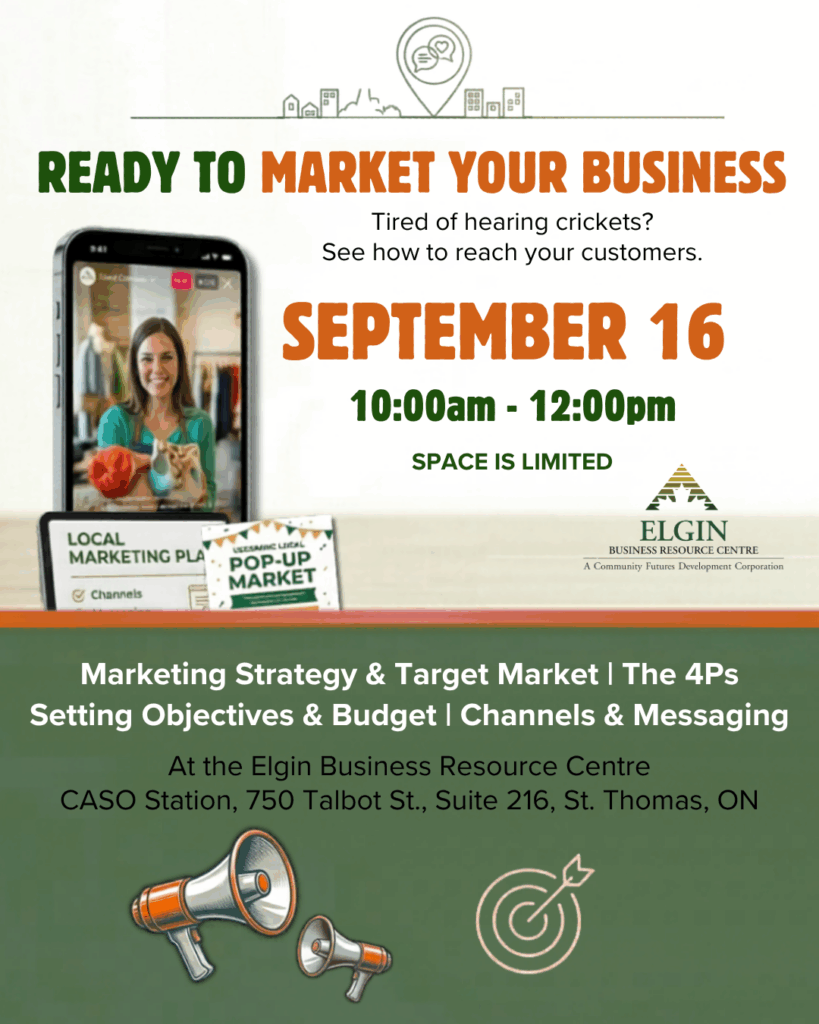 Ready to market your business workshop